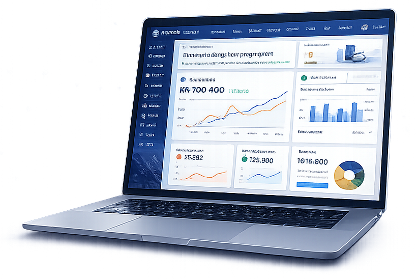ERP Prodel Express em múltiplas telas